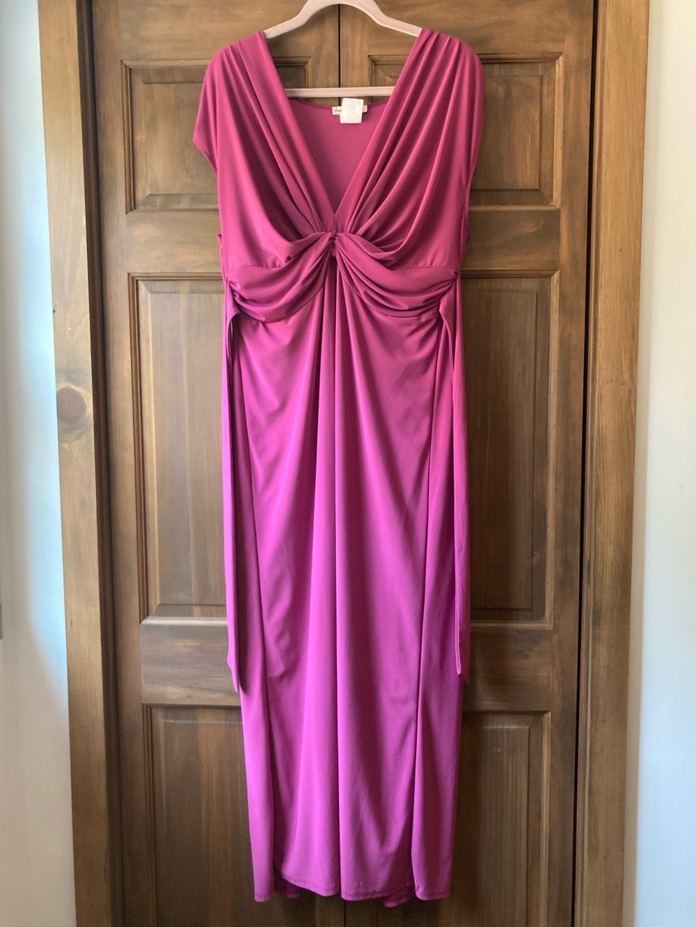 Love Squared Rouge Pink Stretchy Dress 2X